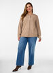 Cardigan met ronde knopen, Beige, Model image number 1