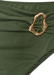 High-waisted Tai bikinislip met gouden detail, Groen, Packshot image number 2