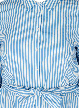 Robe chemise rayée en coton, Regatta, Packshot image number 2