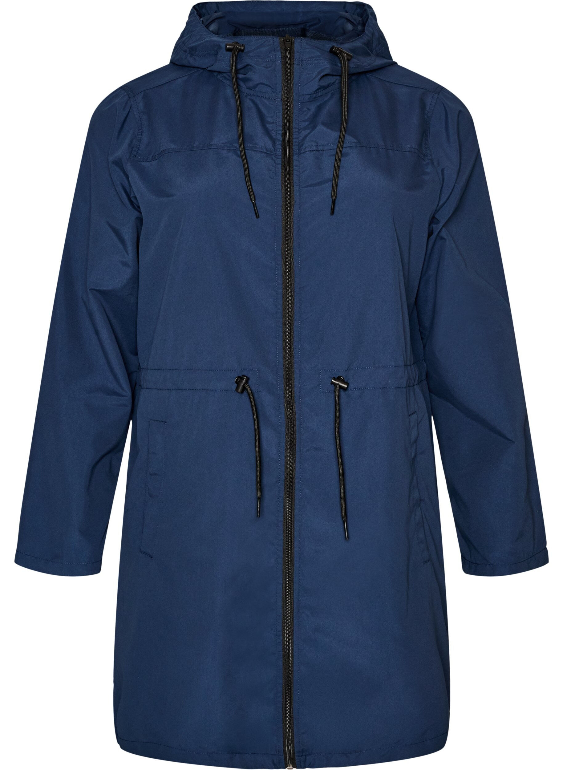 ZizziParka l&eacute;g&egrave;re avec capuche, Bleu, Packshot image number 0
