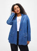 Denim blazer met zakken, Blue Denim, Model image number 0