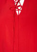 Blouse en viscose avec liens et volants, Rouge, Packshot image number 2