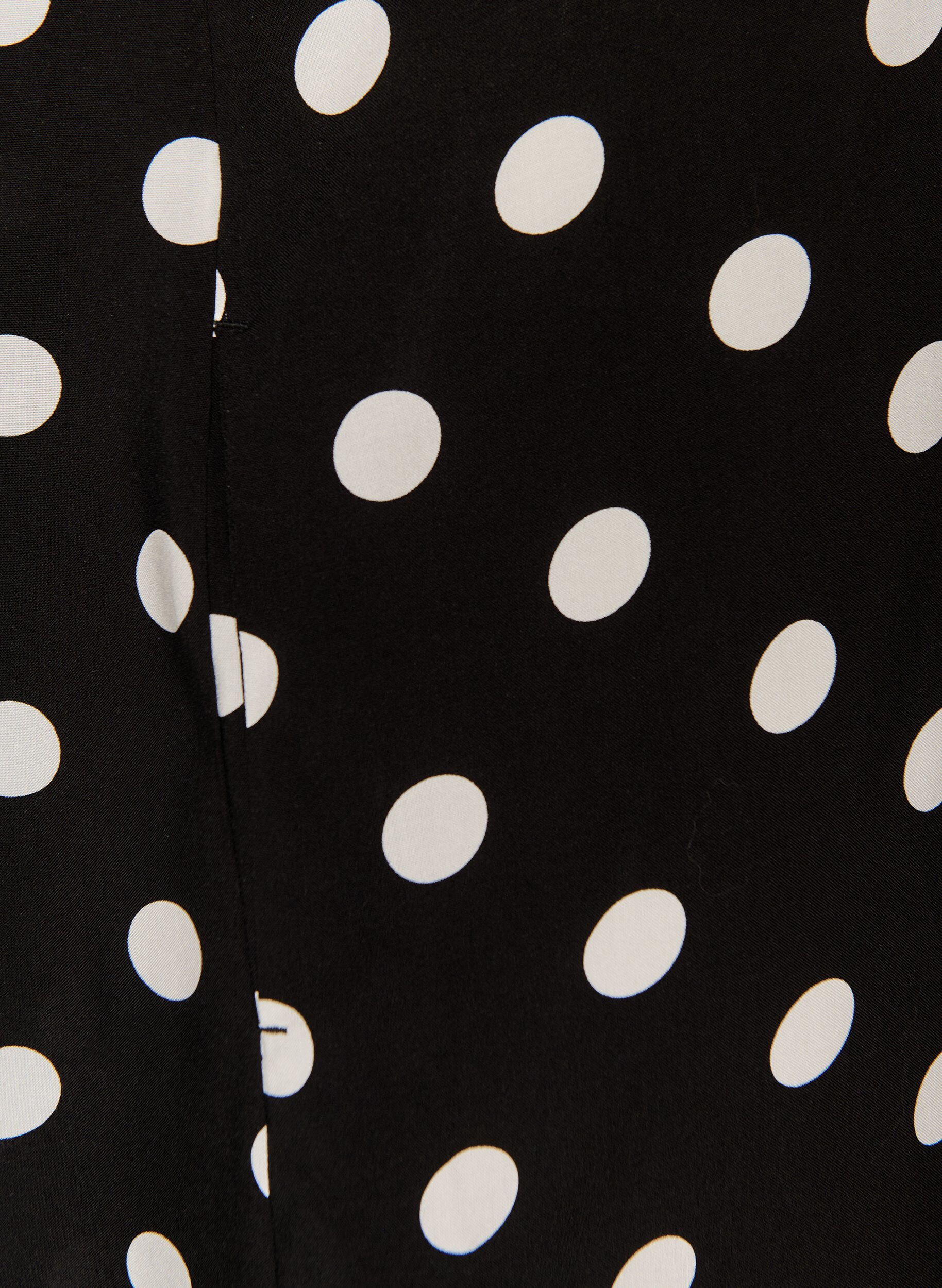 Zizzi Chemise longue ample en viscose, Vanille, Packshot image number 3