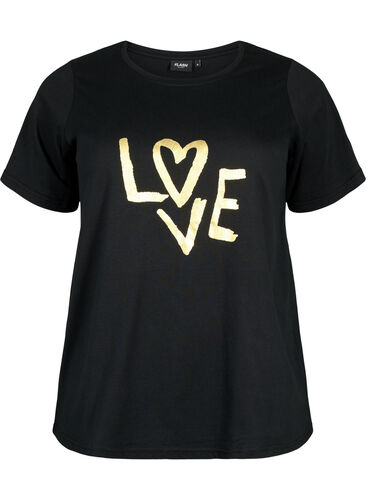 FLASH - T-shirt avec motif, Black Heart, Packshot image number 0