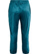 Losvallende fluwelen broek, Groen, Packshot image number 1