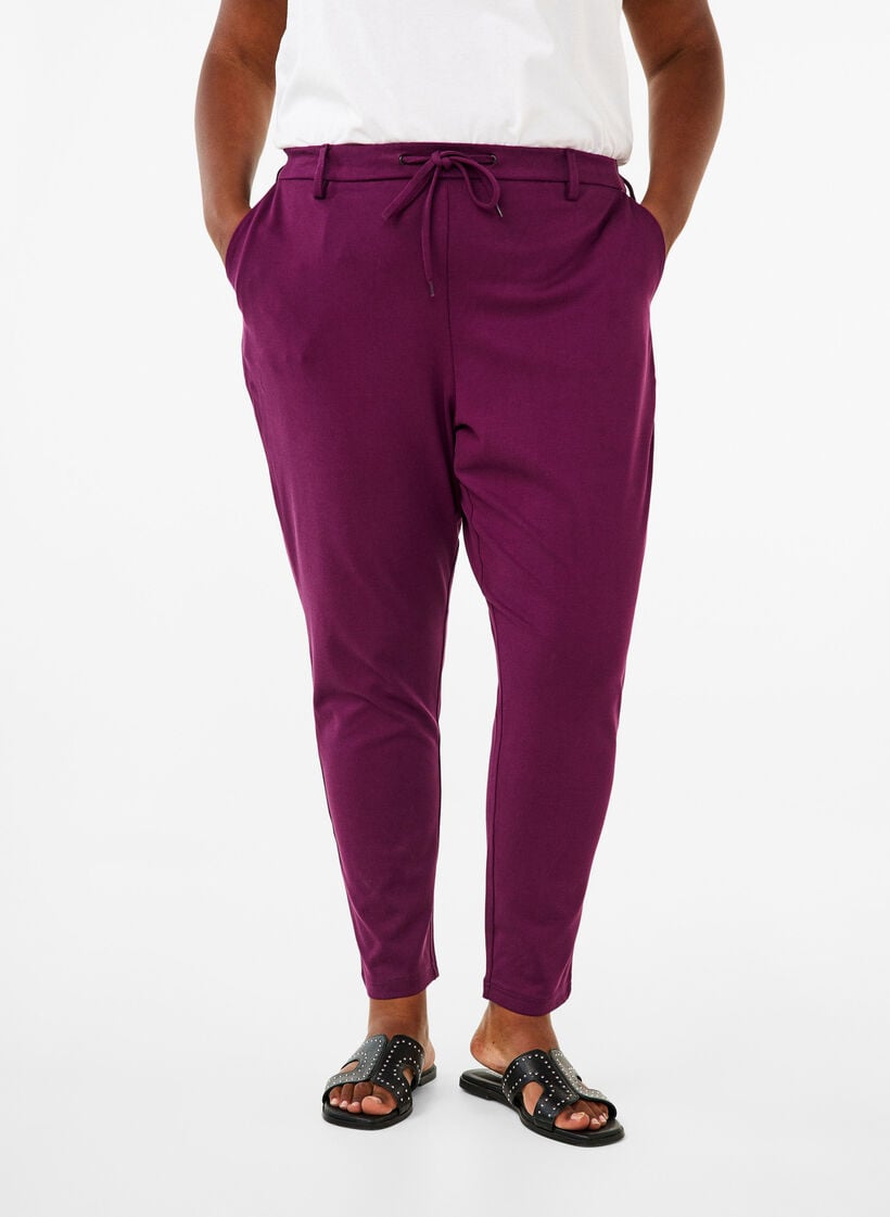 Pantalon Maddison, Violet, Model image number 2