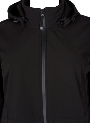 Veste softshell avec capuche amovible, Black, Packshot image number 2