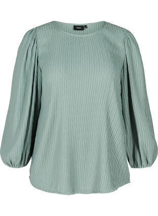 Blouse à manches bouffantes, Chinois Green, Packshot image number 0
