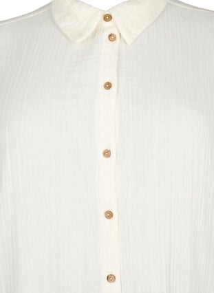 Chemise à manches courtes avec boutons, Off-White, Packshot image number 2