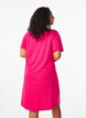 Robe t-shirt en coton, Bright Rose, Model image number 1