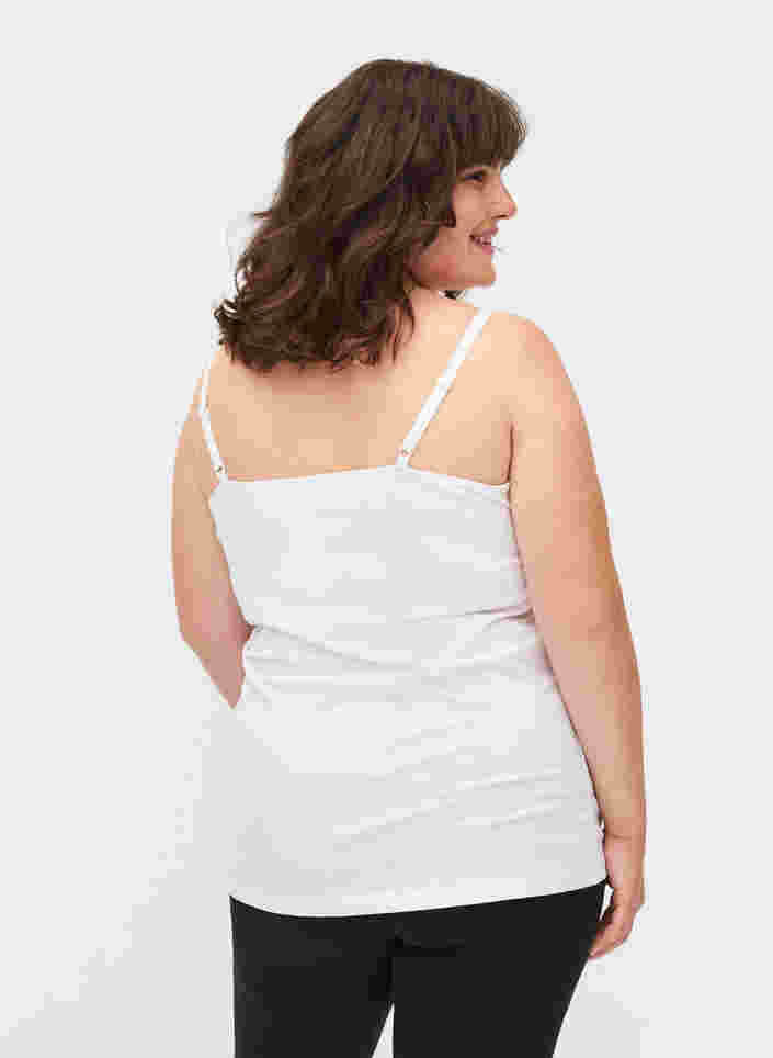 Haut de grossesse pour l'allaitement, Bright White, Model image number 1