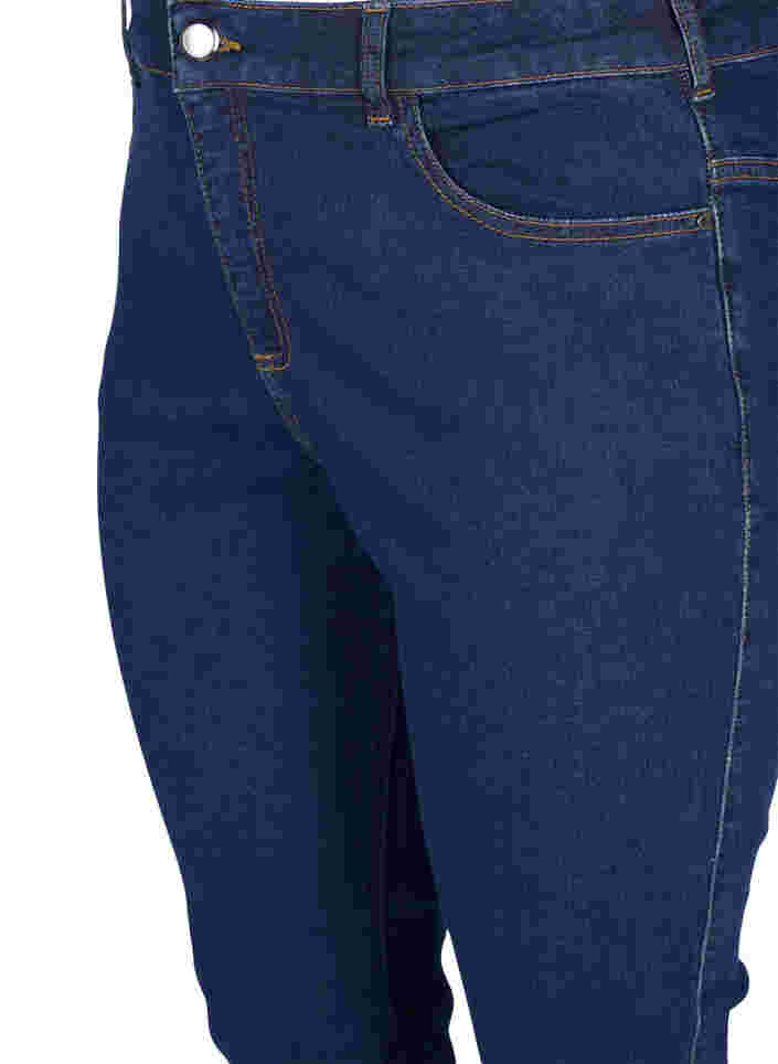 Ellen bootcut jeans met hoge taille, Unwashed, Packshot image number 2