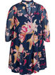 Tunique à imprimé floral et lurex, Big Flower AOP, Packshot image number 0