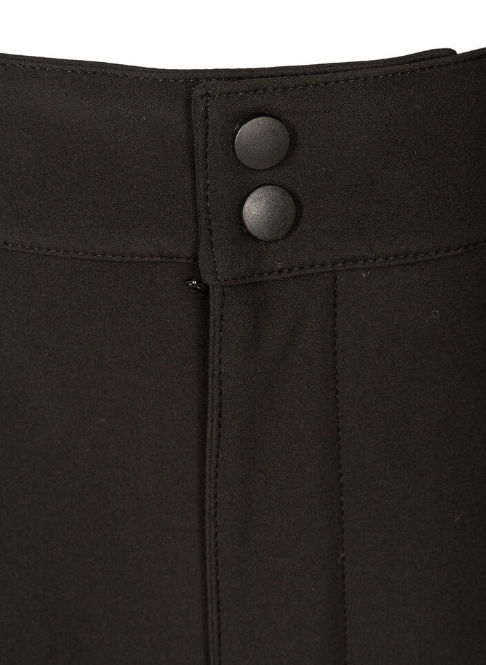Pantalon Softshell avec velcro ajustable, Noir, Packshot image number 2