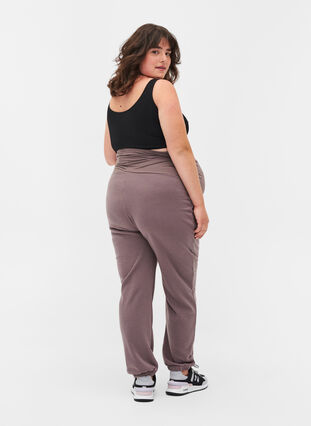 Pantalons de survêtement de grossesse, Iron, Model image number 1