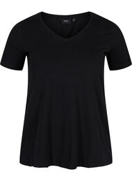 T-shirt basique, Black, Packshot