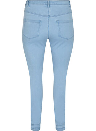 Super slim Amy jeans met hoge taille, Ex Lt Blue, Packshot image number 1