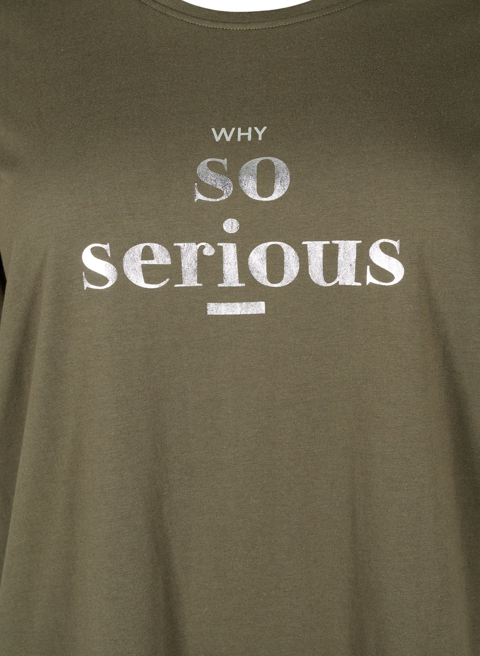 Zizzi FLASH - T-shirt avec motif, Ivy Green, Packshot image number 2