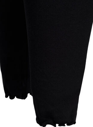 Pantalon côtelé moulant, Black, Packshot image number 3