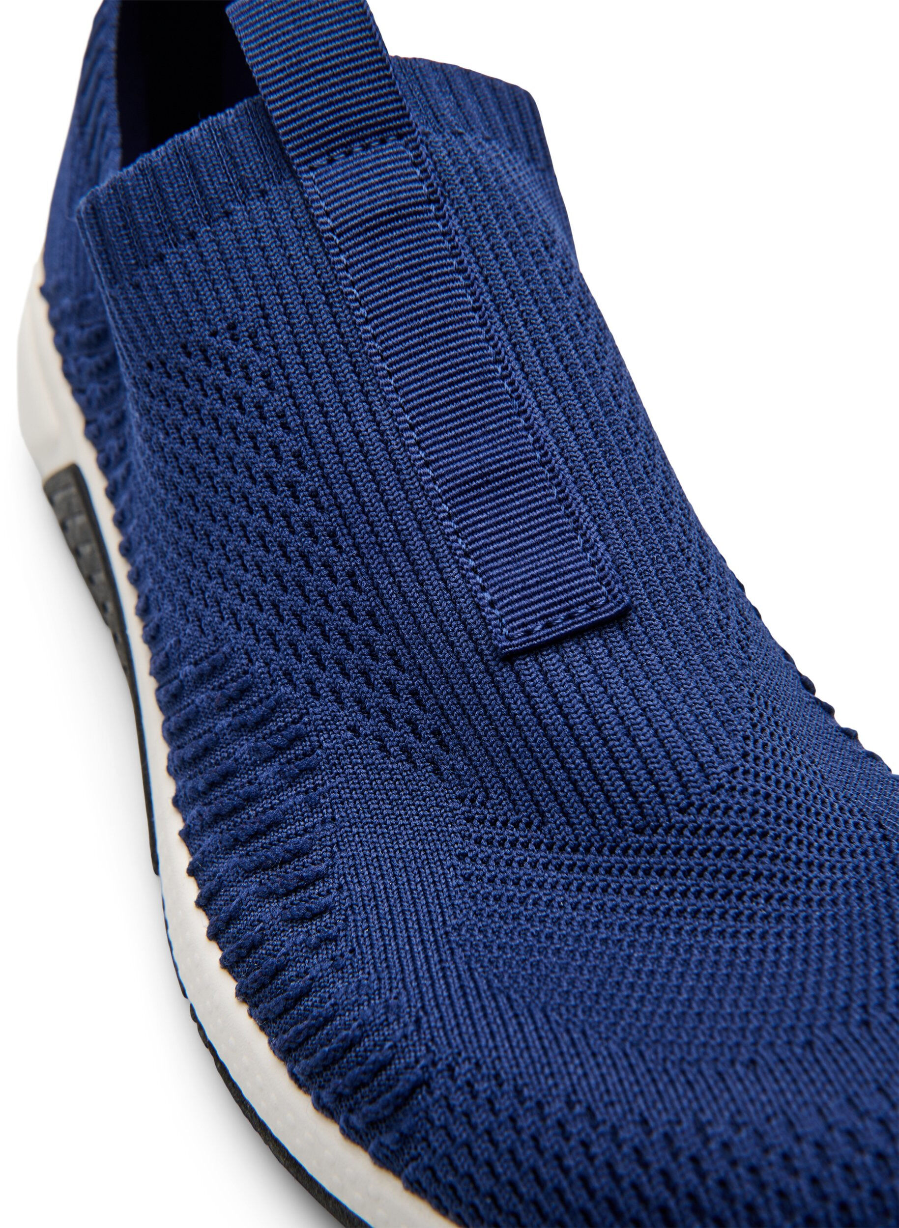ZizziSneakers van stretchy breimateriaal, Blauw, Packshot image number 3