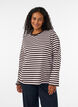 Basic T-shirt met lange mouwen, Roze, Model image number 0