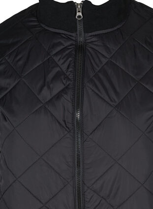 Gewatteerde jumpsuit met verstelbare taille, Black, Packshot image number 2