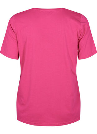 FLASH - T-shirt avec col en V, Raspberry Rose, Packshot image number 1