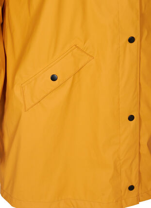Imperméable à capuche avec coutures étanches, Spruce Yellow, Packshot image number 3