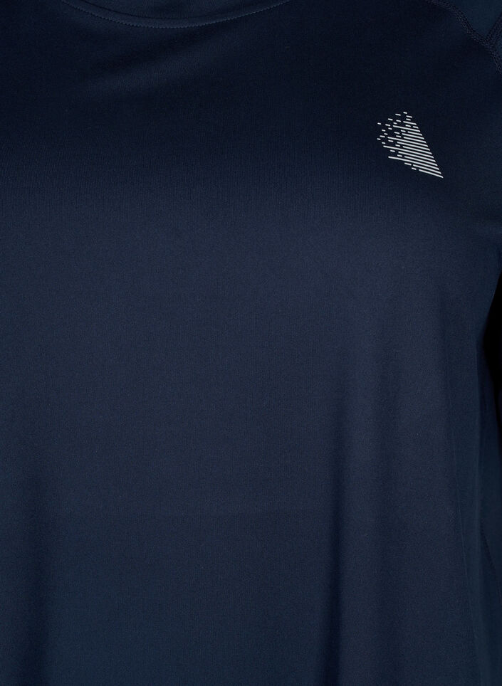 Trainings-T-shirt met korte mouwen en ronde hals, Night Sky, Packshot image number 2