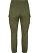 Pantalon cargo avec taille élastique, Forest Night, Packshot image number 1