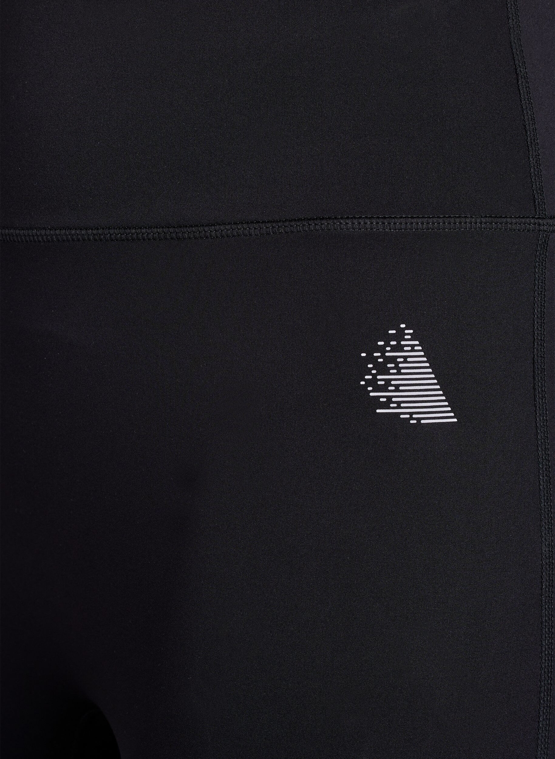 ZizziCORE, Squat-proof 3/4 workout leggings met zak, Zwart, Packshot image number 2