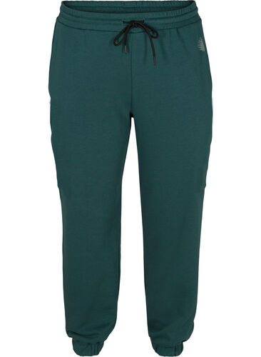 Pantalon de jogging ample avec poches, Deep Teal, Packshot image number 0