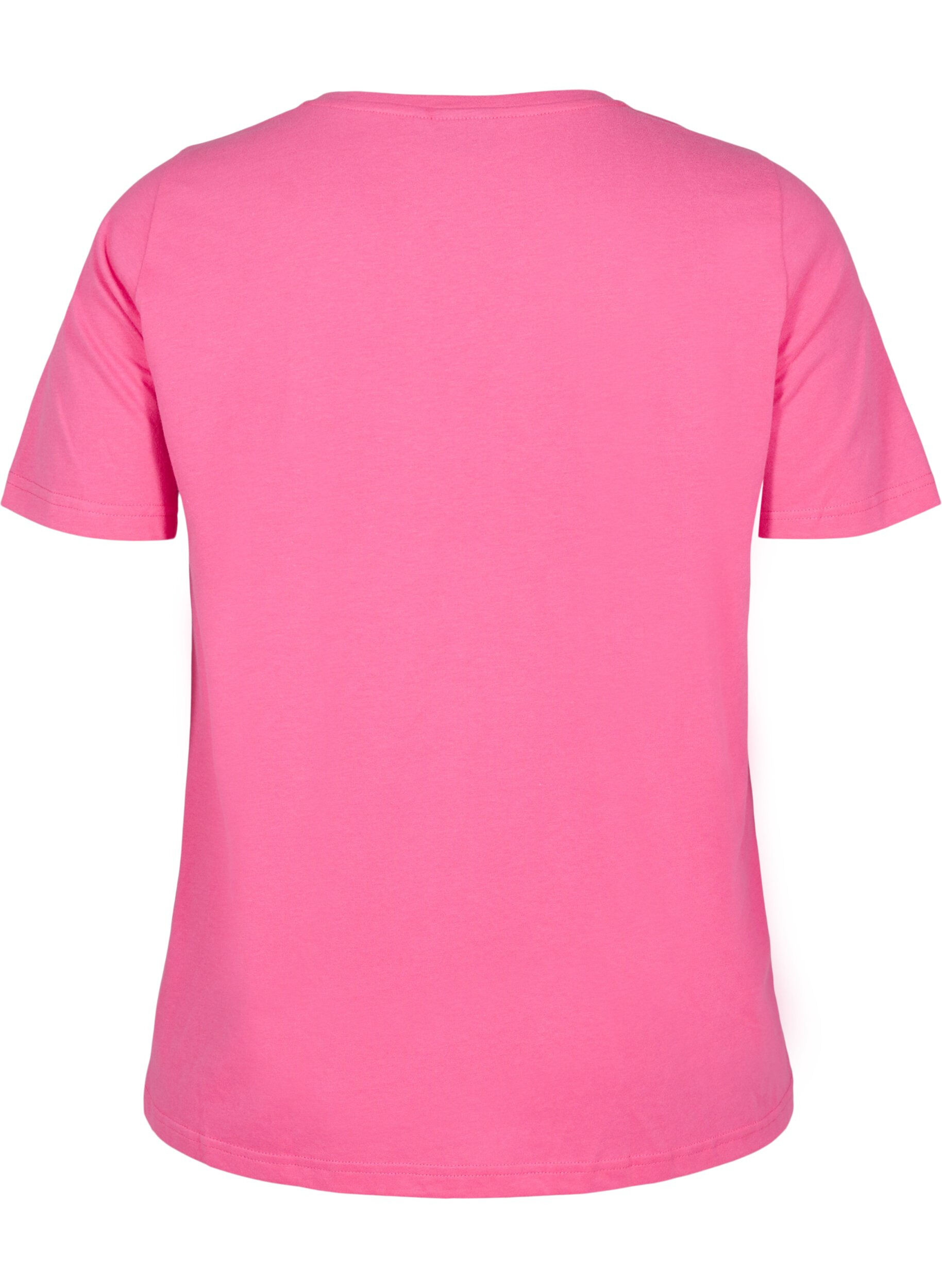 Zizzi FLASH &ndash; T-shirt avec motif, Rose, Packshot image number 1