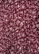 Tuniek met bloemenprint en glitterdraden, Rood, Packshot image number 2