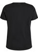 T-shirt &agrave; imprim&eacute; chien et effet d&eacute;lav&eacute;, Gris anthracite, Packshot image number 1