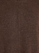 Robe pull avec col roul&eacute; et fentes, Marron, Packshot image number 2