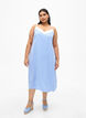 FLASH - Gestreepte bandjesjurk van viscose, L. Blue White Stripe, Model image number 0