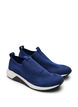 Wide fit - Instapsneaker, Blauw, Packshot image number 1