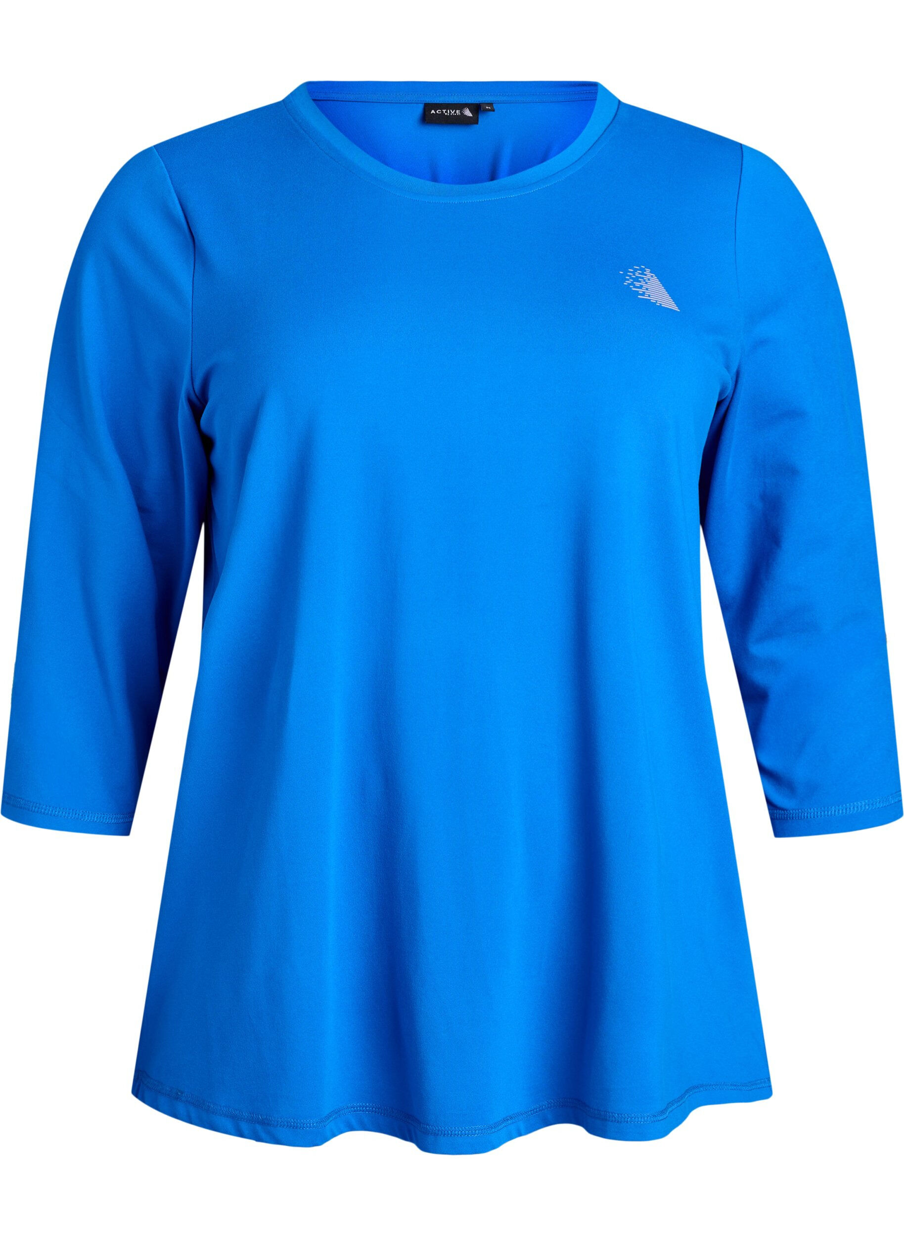 Training blouse met 3/4 mouwen