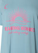 T-shirt imprim&eacute;, Bleu, Packshot image number 2