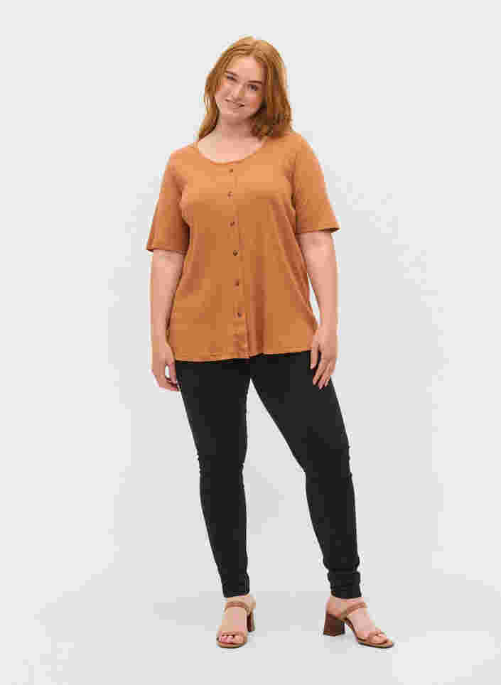 T-shirt, Pecan Brown, Model image number 2