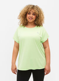 T-shirt d'entraînement à manches courtes, Paradise Green, Model