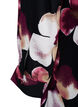 Viscose jurk met print en lange mouwen, Zwart, Packshot image number 3