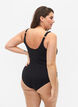 Maillot de bain avec &eacute;charpe, Noir, Model image number 1
