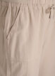 Losse cargobroek in katoen, Beige, Packshot image number 2