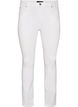 Amy super slim fit jeans met hoge taille, Wit, Packshot image number 0
