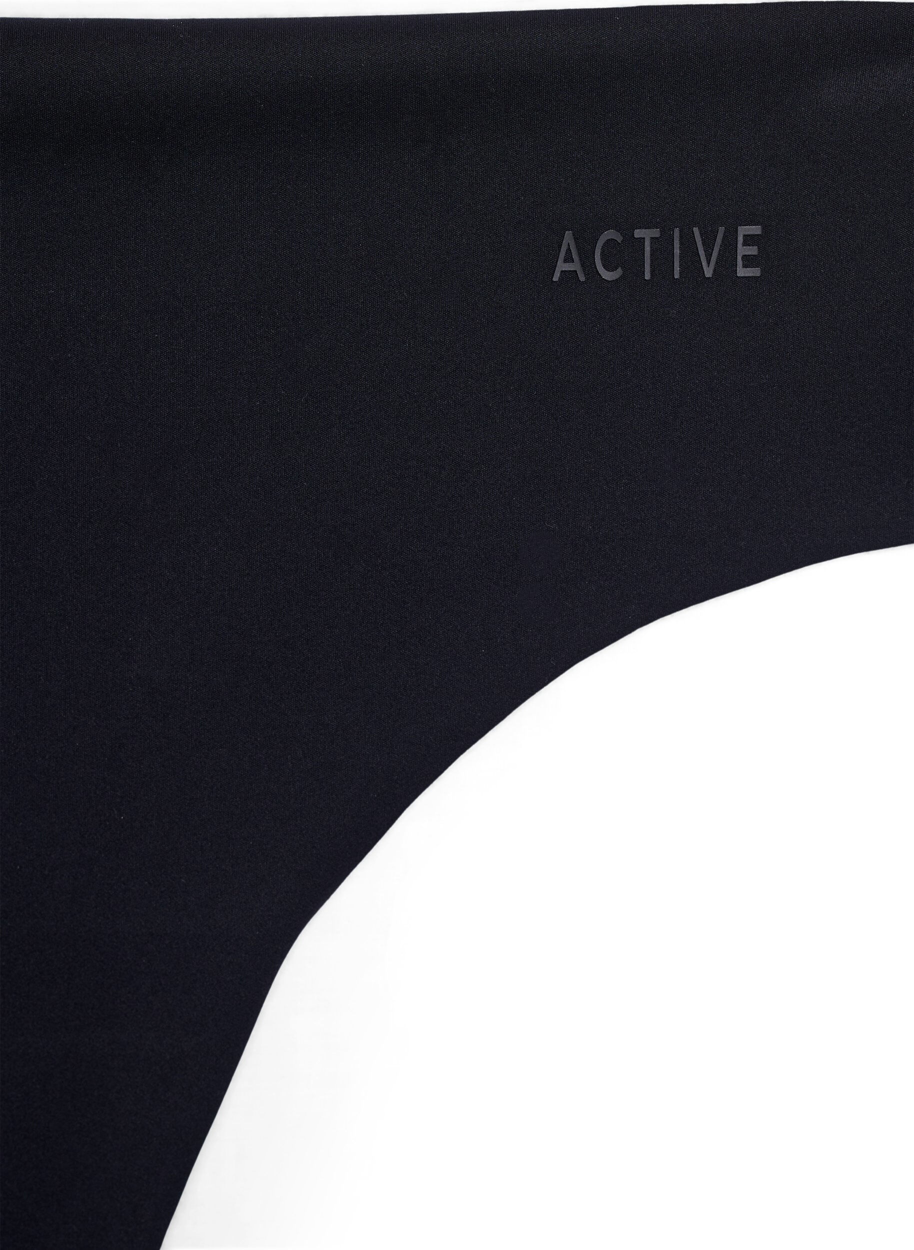 Zizzi2-pack onzichtbare G-string trainingspanties, Zwart, Packshot image number 2