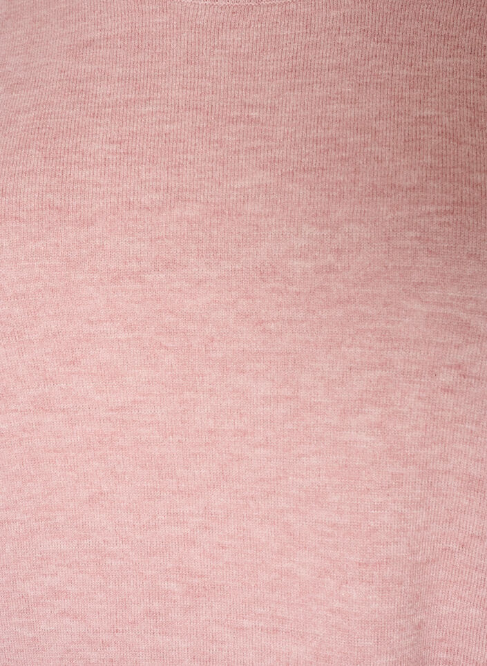 Blouse en maille avec un col rond, Rose, Packshot image number 2