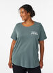T-shirt met print, Groen, Model image number 0