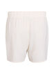 Korte broek met zakken en elastische tailleband, Vanille, Packshot image number 1
